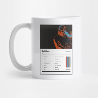 Bad Vibes Tracklist Mug